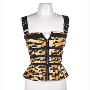 Dolce & Gabbana Tiger Zip Tank